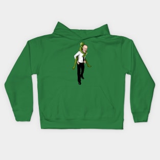 Eisenhower Piggyback Ride Kids Hoodie